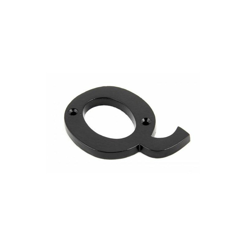 Litera "Q" 78x8mm czarna