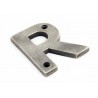 Litera "R" 78x8mm antyczna cyna