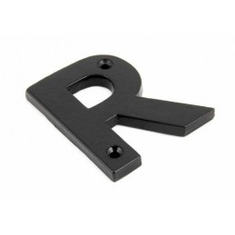 Litera "R" 78x8mm czarna