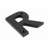 Litera "R" 78x8mm czarna