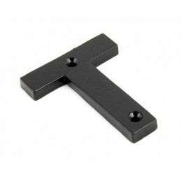 Litera "T" 78x8mm czarna