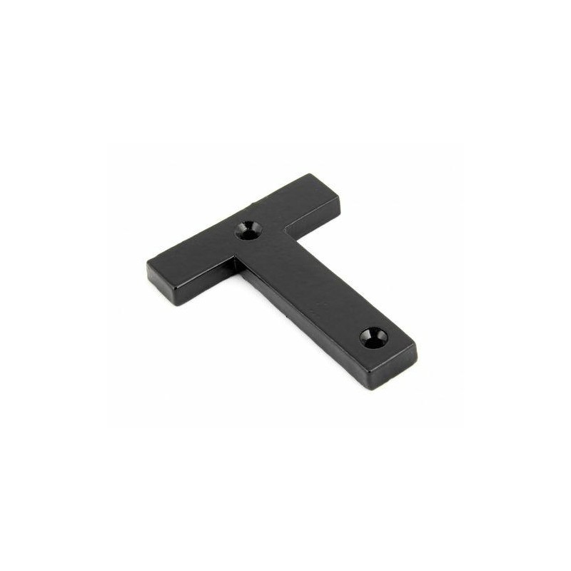Litera "T" 78x8mm czarna