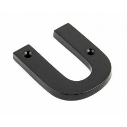 Litera "U" 78x8mm czarna
