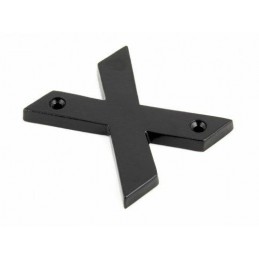 Litera "X" 78x8mm czarna