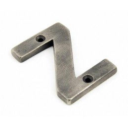 Litera "Z" 78x8mm antyczna cyna