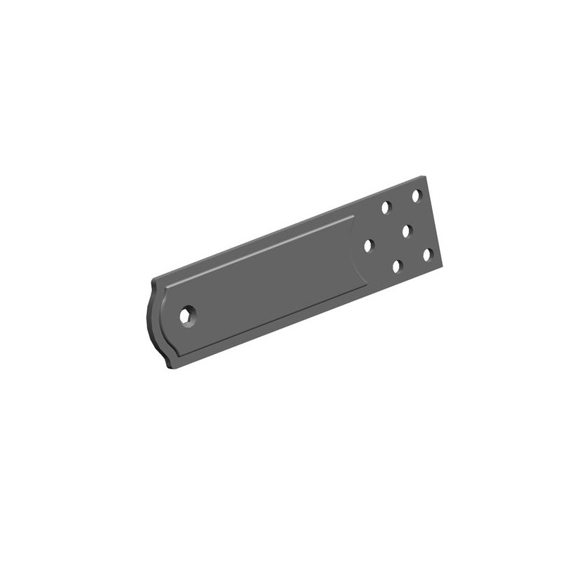 Łącznik poziomy 148x37mm czarny mod. 3050 AMIG
