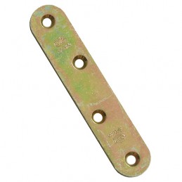 Łącznik budowlany 100x19mm mod.2 żółty ocynk