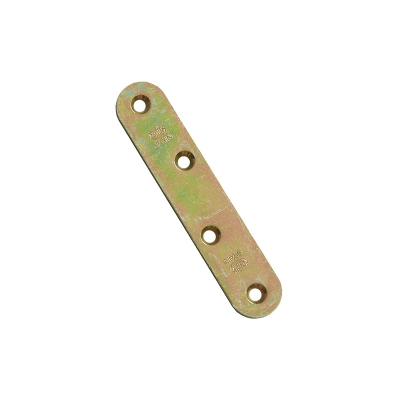 Łącznik budowlany 100x19mm mod.2 żółty ocynk