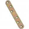 Łącznik budowlany 120x19mm żółty ocynk mod.2