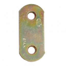 Łącznik budowlany 40x16mm mod.2 żółty ocynk