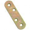 Łącznik budowlany 60x16mm żółty ocynk mod.2