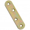 Łącznik budowlany 80x19mm mod.2 żółty ocynk