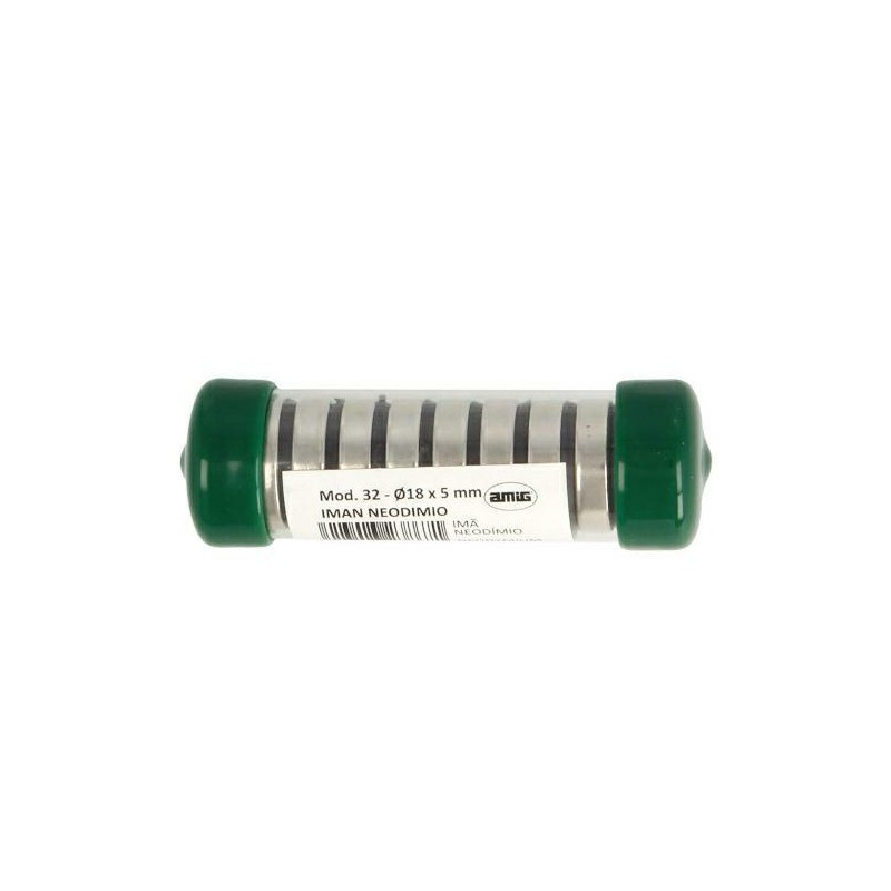 Magnes neodymowy z otworem fi.18x5mm 10szt. mod.32