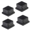 Nakładki meblowe zaślepki do nóg 29x29mm wpuszczane 4szt. mod. 651 DIS