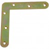 Narożnik budowlany 100x100x17mm mod.2 żółty ocynk