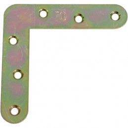 Narożnik budowlany 80x80x17mm żółty ocynk mod.2