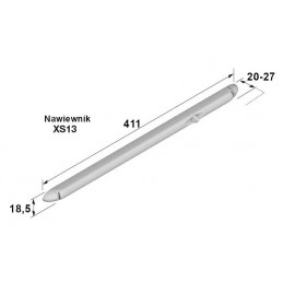 Nawiewnik 411mm toffi 4400EA przykręcany mod.XS13