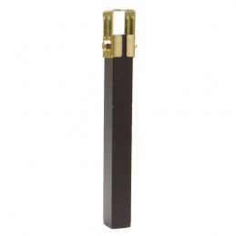 Noga meblowa wys.270mm kwadrat 30x30mm czarna mod.14
