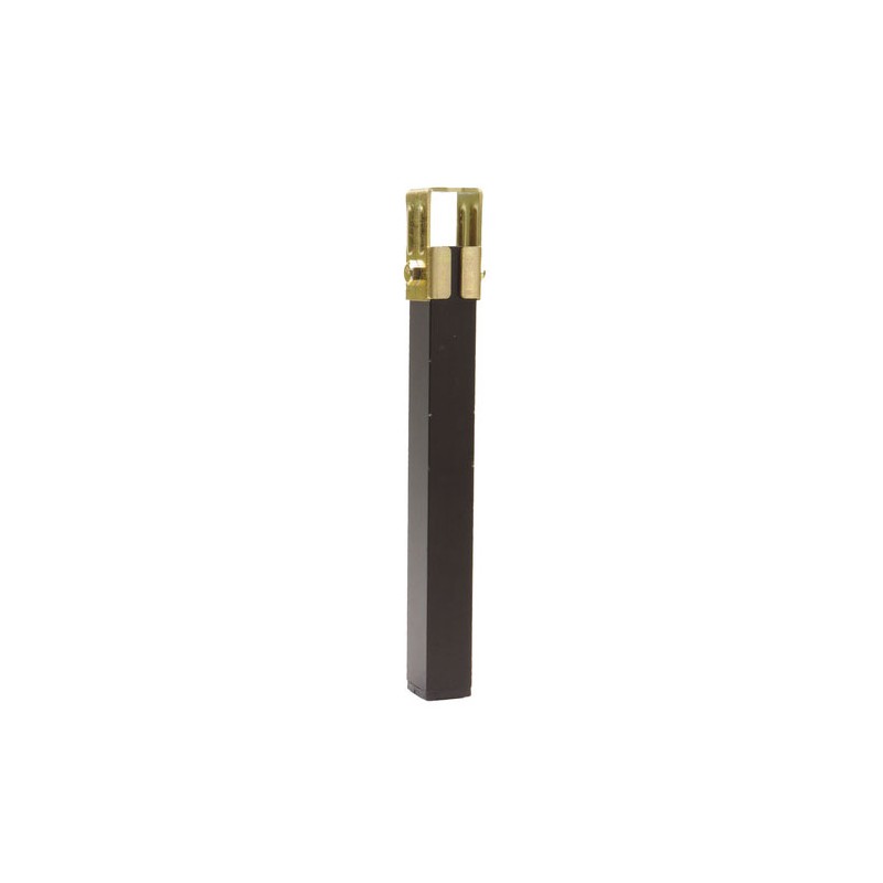 Noga meblowa wys.270mm kwadrat 30x30mm czarna mod.14