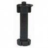 Regulowana plastikowa noga wys.95-120mm gwing 13mm czarna mod.9
