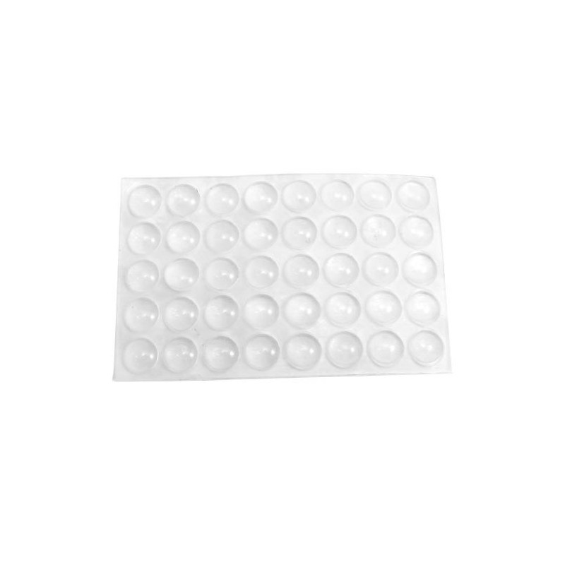 Kropelki, podkładki silikonowe mod.610-8x2,5mm 2 plastry po 20sztuk