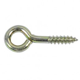 Haczyk wkręcany 4x42mm oczko 8,5mm żółty ocynk IPA mod. 21361