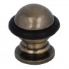 Odbój 22x30mm złoto antyczne / czarny odbojnik podłogowy mod. 203