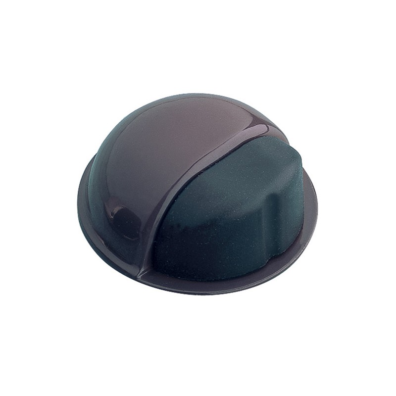 Odbój drzwiowy 50x22mm brąz / czarny odbojnik podłogowy mod. 400