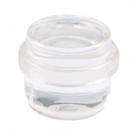Odbój drzwiowy 33x30mm transparentny odbojnik podłogowy mod. 408