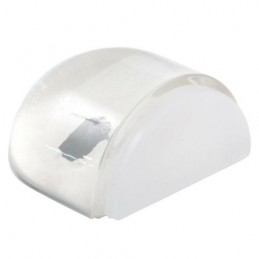 Odbój drzwiowy 22mm transparentny odbojnik podłogowy mod. 409 DIS