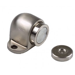 Odbój magnetyczny 53x29mm nikiel satyna odbojnik podłogowy mod. 700