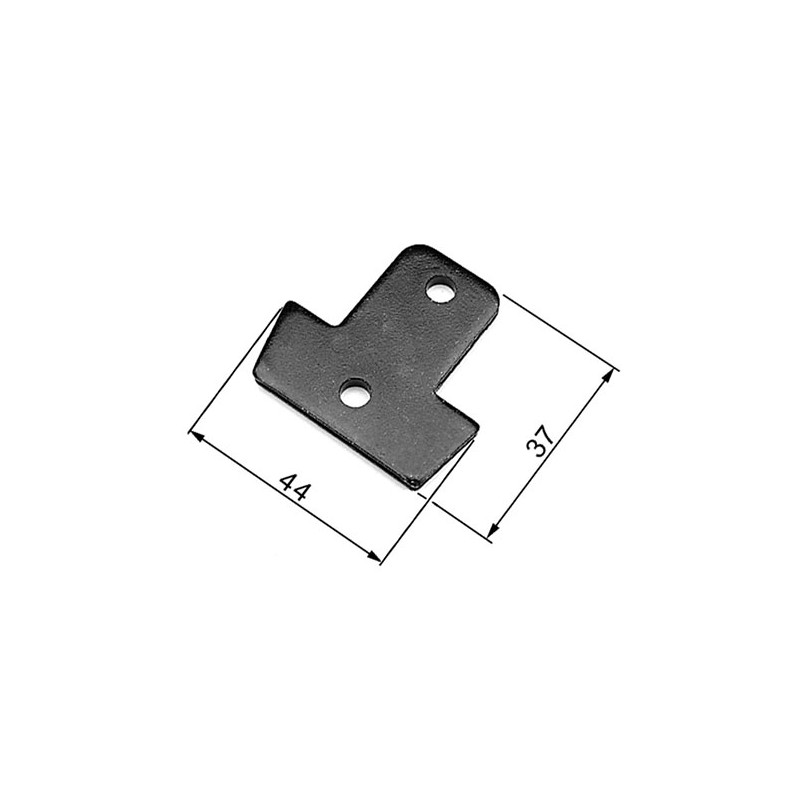 Podkładka ustalająca czarna3mm44x37
