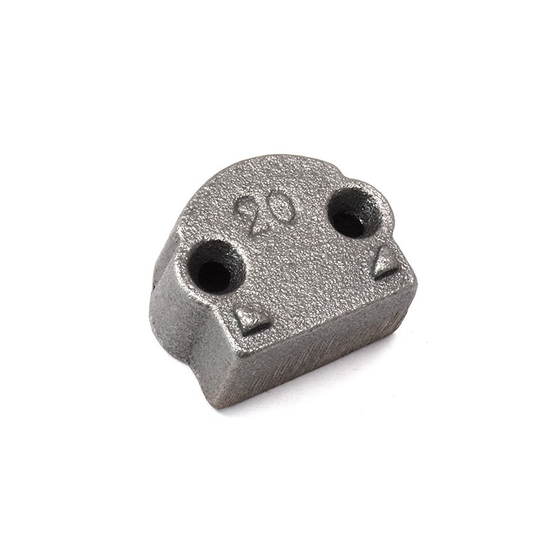 Podkładka pod zaczep końcowy pręta zasuwnicy 20mm surowa Cremone