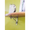 Wspornik półki stalowy biały 200x150mm mod. 11