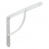Wspornik półki stalowy biały 150x125mm mod. 12