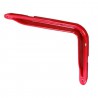Wspornik półki stal czerwony 250x175mm mod. 14