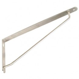 Wspornik półki stal nierdzewna INOX 240x120mm mod. 2000
