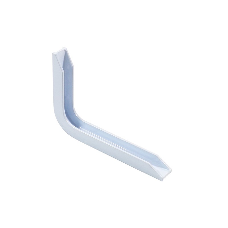 Wspornik półki aluminium biały 150x100mm mod.4
