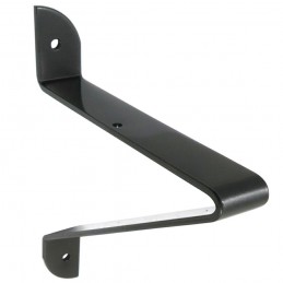 Wspornik półki stalowy czarny 200x180mm mod. BELLUCCI
