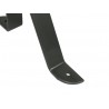 Wspornik półki stalowy czarny 200x180mm mod. BELLUCCI