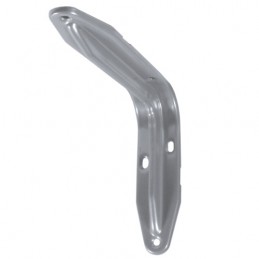 Wspornik półki stalowy srebrny 110x150mm EUROPA 15