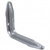 Wspornik półki stalowy srebrny 110x150mm EUROPA 15