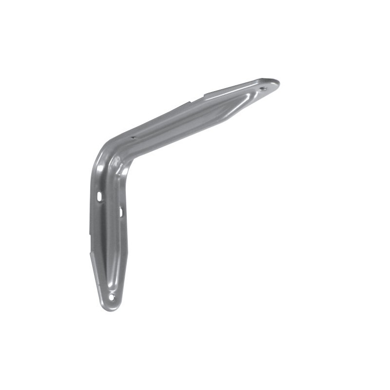 Wspornik półki stalowy srebrny 140x200mm EUROPA 20