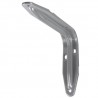 Wspornik półki stalowy srebrny 140x200mm EUROPA 20
