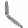 Wspornik półki stalowy srebrny 140x200mm EUROPA 20