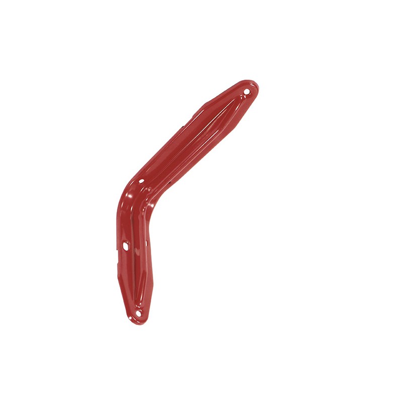 Wspornik półki stalowy czerwony 177x327mm EUROPA 34