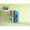 Podpórka do książek stalowa czarna 210x120mm mod. BOOKS