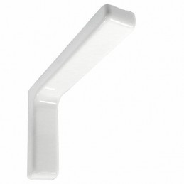 Wspornik półki biały 80x117mm mod. LEONARDO, 2szt.