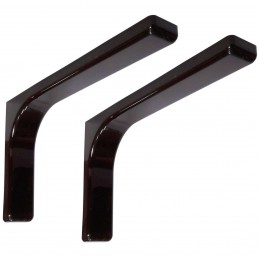 Wspornik półki brąz 80x117mm mod. LEONARDO, 2szt.