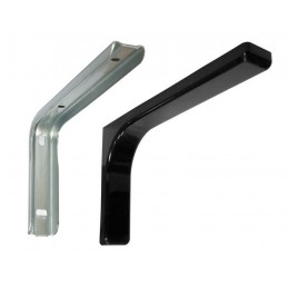Wspornik półki czarny 80x117mm mod. LEONARDO, 2szt.